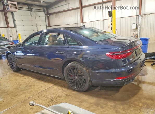 WAU8HAF83MN008405 2021 AUDI A8 Синий Задняя левая четверть