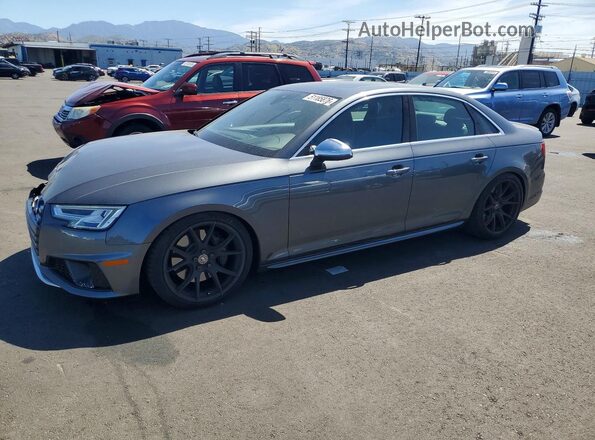 WAUA4AF49KA109558 2019 AUDI S4 Gray Przód lewy