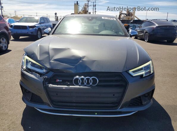 WAUA4AF49KA109558 2019 AUDI S4 Gray Widok z przodu