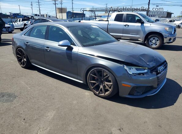 WAUA4AF49KA109558 2019 AUDI S4 Gray Przód prawy