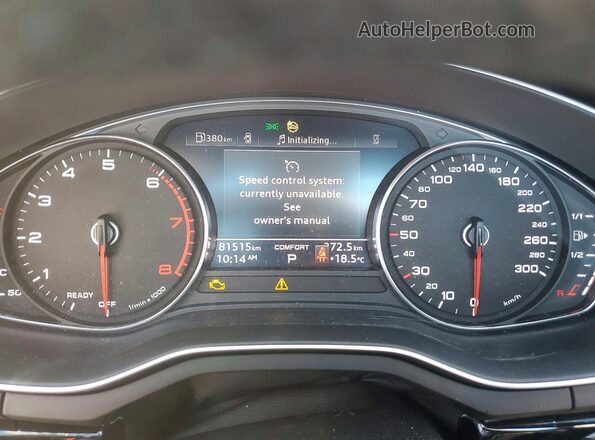 WAUAAAF43PA034730 2023 AUDI OTHER Черный Вид щитка приборов