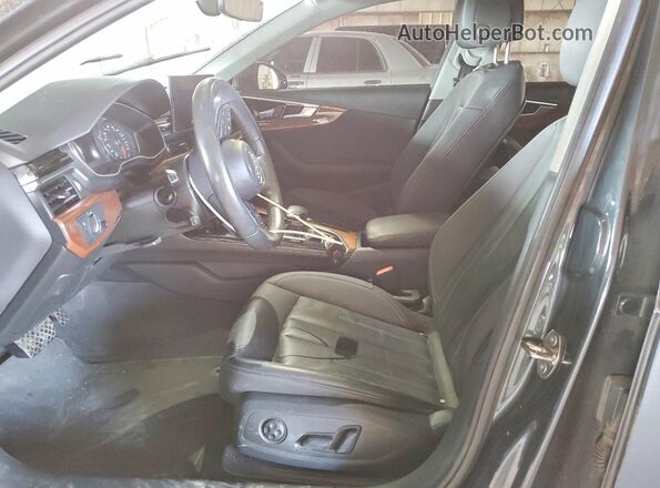 WAUABAF42MA069753 2021 AUDI A4 Charcoal Вид салону спереду
