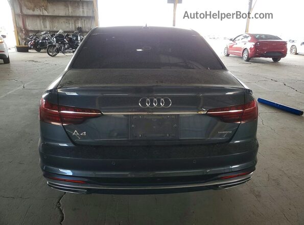 WAUABAF42MA069753 2021 AUDI A4 Charcoal Вид ззаду