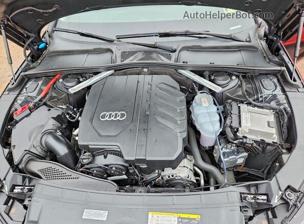 WAUABAF42PN020596 2023 AUDI A4 Угольный Вид задней части салона