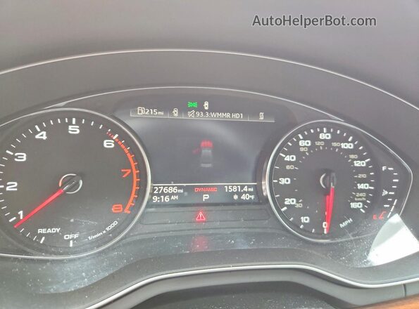 WAUABAF42PN020596 2023 AUDI A4 Угольный Вид щитка приборов