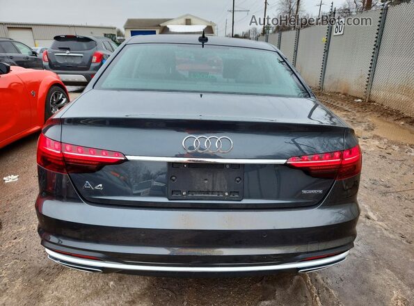 WAUABAF42PN020596 2023 AUDI A4 Угольный Вид сзади