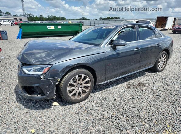 WAUABAF44MA024796 2021 AUDI A4 Gray Vista tres cuartos delantera izquierda