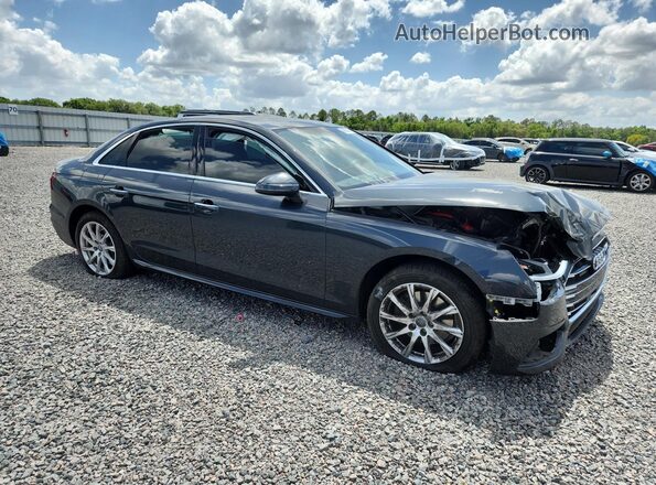 WAUABAF44MA024796 2021 AUDI A4 Gray Delantero derecho