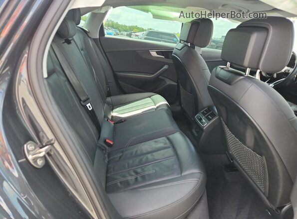 WAUABAF44MA024796 2021 AUDI A4 Gray Vista de los asientos traseros