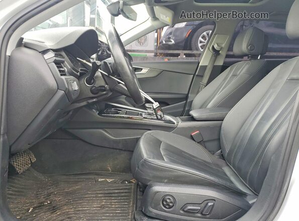 WAUABAF46MA035850 2021 AUDI A4 Белый Вид салона спереди