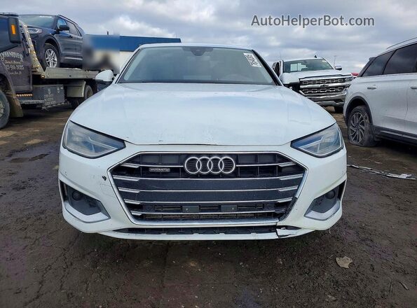 WAUABAF46MA035850 2021 AUDI A4 Белый Вид спереди