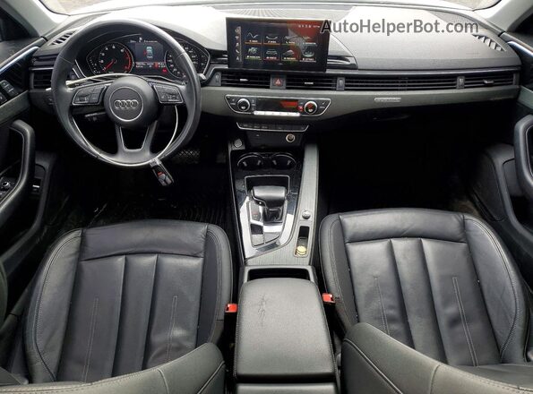 WAUABAF46MA035850 2021 AUDI A4 Белый Вид панели приборов