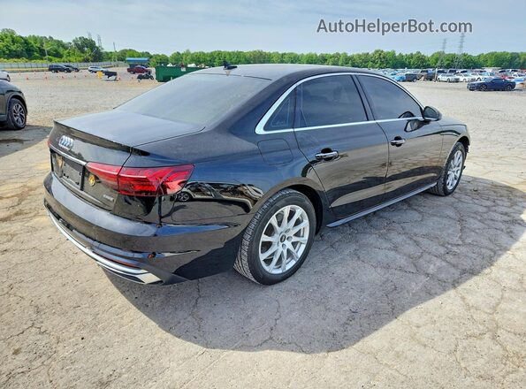 WAUABAF48MN008254 2021 AUDI A4 Black უკანა მარჯვენა