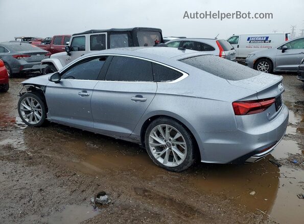 WAUABCF52MA021318 2021 AUDI A5 Silver Rear left
