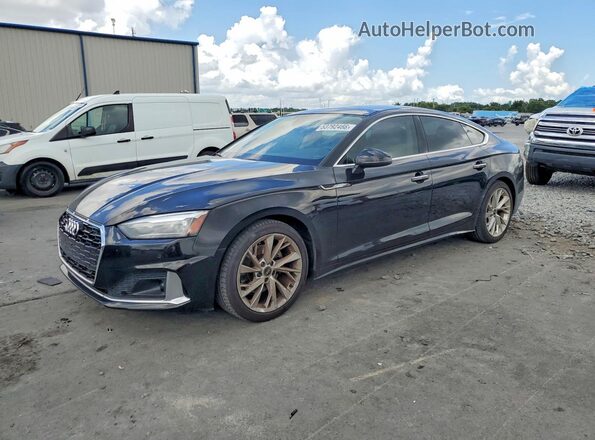 WAUABCF57NA010364 2022 AUDI A5 Black Front left