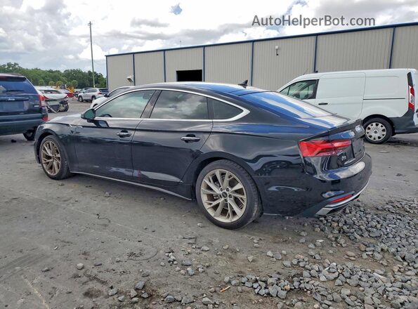 WAUABCF57NA010364 2022 AUDI A5 Black Rear left