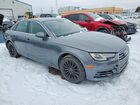 2017 Audi A4 2.0t Quattro 4dr Gray vin: WAUANAF43HN032197