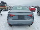 2017 Audi A4 2.0t Quattro 4dr Gray vin: WAUANAF43HN032197
