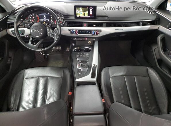 WAUANAF46HN003177 2017 AUDI A4 Charcoal Widok deski rozdzielczej