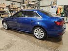 2018 Audi A4 Komfort Синий vin: WAUANAF49JA037112 Damage: Left Qtr Panel, Dent(S) W/No Paint Dmg, 1/2 To 1 Inch