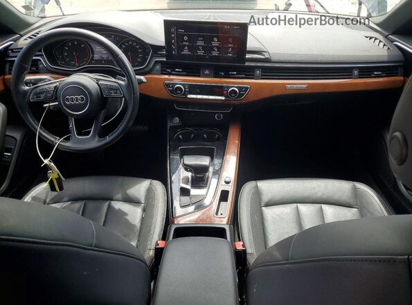 WAUANCF5XLA004577 2020 AUDI A5 Black Widok deski rozdzielczej