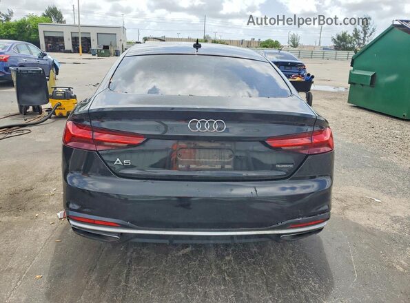 WAUANCF5XLA004577 2020 AUDI A5 Black Widok z tyłu