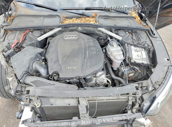 WAUANCF5XLA004577 2020 AUDI A5 Black Widok wnętrza z tyłu