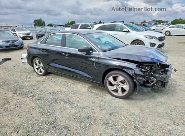 WAUAUDGY2PA038830 2023 AUDI A3 Черный Передняя правая четверть
