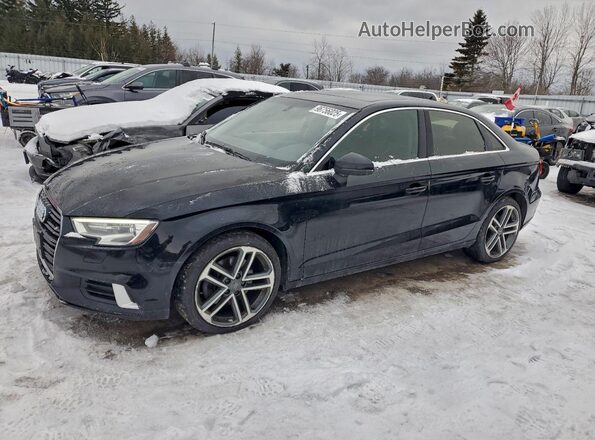 WAUAUGFF0LA023996 2020 AUDI A3 Черный Передняя левая четверть