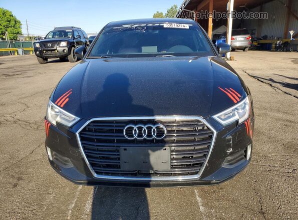 WAUAUGFF3J1045147 2018 AUDI A3 Black Vista frontal