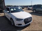 2018 Audi A3 2.0t Premium/2.0t Tech Premium White vin: WAUAUGFF4J1013839