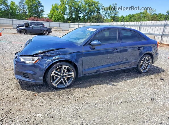 WAUAUGFF6LA099707 2020 AUDI A3 Синий Передняя левая четверть