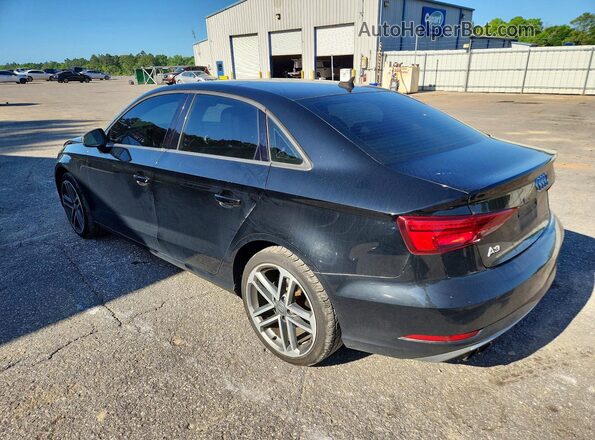 WAUAUGFF8J1005064 2018 AUDI A3 Черный Задняя левая четверть
