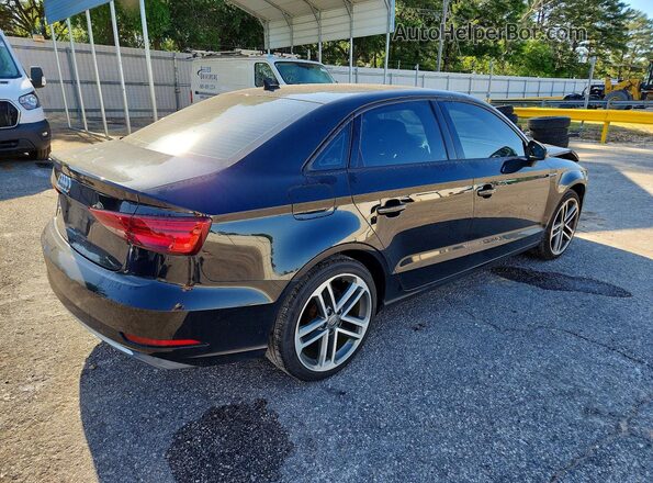 WAUAUGFF8J1005064 2018 AUDI A3 Черный Задняя правая четверть
