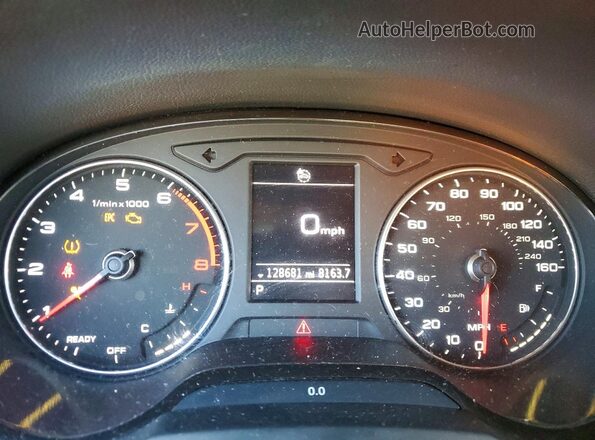 WAUAUGFF8J1068536 2018 AUDI A3 Белый Вид щитка приборов