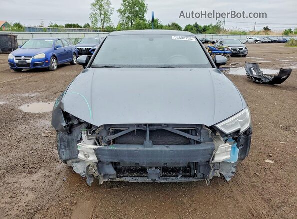 WAUAUGFFXJ1024232 2018 AUDI A3 Silver Front view