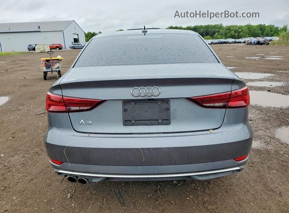 WAUAUGFFXJ1024232 2018 AUDI A3 Silver Rear view