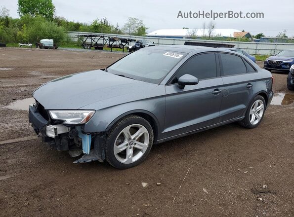 WAUAUGFFXJ1024232 2018 AUDI A3 Silver Front left