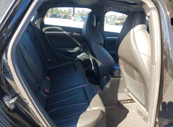 WAUB1GFF4J1032839 2018 AUDI S3 Черный Вид задних сидений
