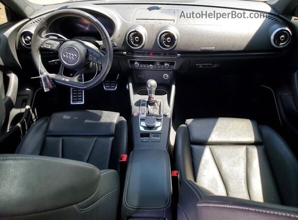 WAUB1GFF4KA085137 2019 AUDI S3 Gray Widok deski rozdzielczej