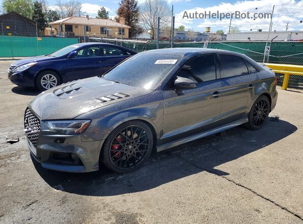 WAUB1GFF4KA085137 2019 AUDI S3 Gray Przód lewy