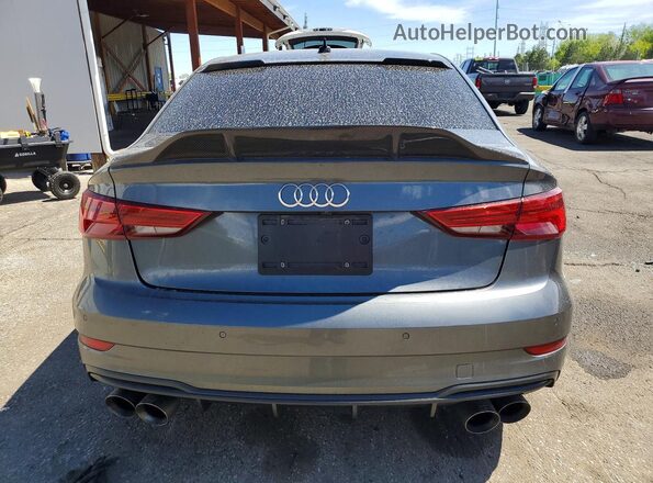WAUB1GFF4KA085137 2019 AUDI S3 Gray Widok z tyłu