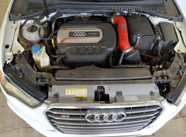 WAUB1GFF7G1066931 2016 AUDI S3 Белый Вид задней части салона