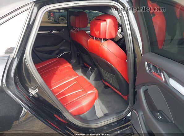 WAUB1GFF7J1060134 2018 AUDI S3 Черный Вид наклейки с VIN-кодом
