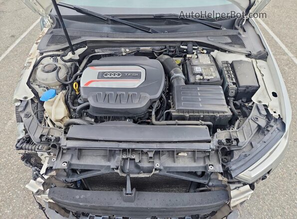 WAUB1GFF8LA004528 2020 AUDI S3 Белый Вид задней части салона