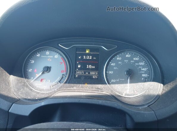 WAUB1GFFXG1045362 2016 AUDI S3 Синий Вид задних сидений