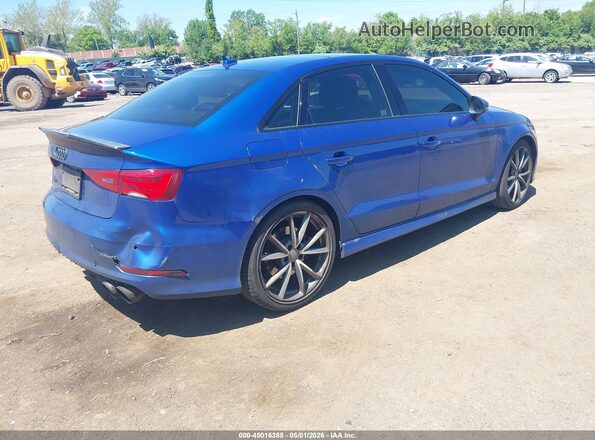 WAUB1GFFXG1045362 2016 AUDI S3 Синий Задняя правая четверть