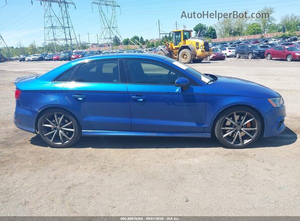 WAUB1GFFXG1045362 2016 AUDI S3 Синий Панорамный вид салона 360°