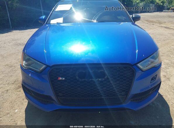 WAUB1GFFXG1045362 2016 AUDI S3 Синий Вид спереди