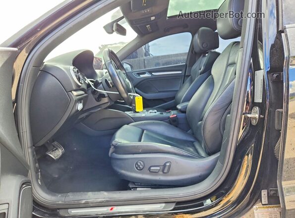 WAUB1GFFXG1103650 2016 AUDI S3 Черный Вид салона спереди